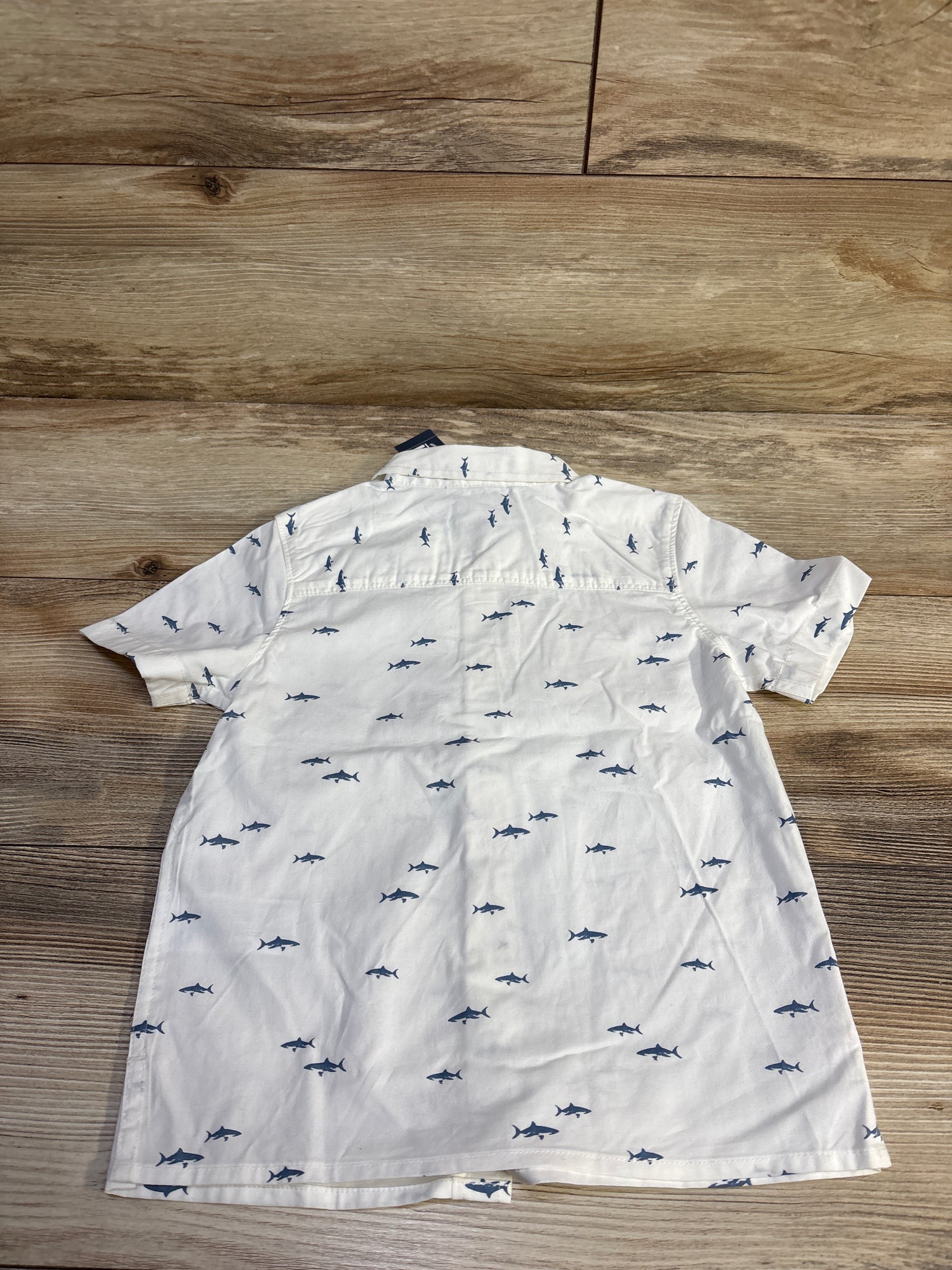 NEW Oshkosh Button-Up Shirt White sz 4T