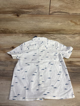 NEW Oshkosh Button-Up Shirt White sz 4T