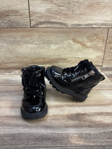 Wonder Nation Leather Boots Black sz 4c