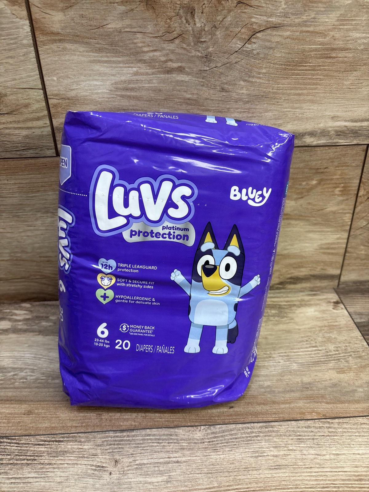 NEW Luvs Platinum Protection Diapers Size 6, 20ct