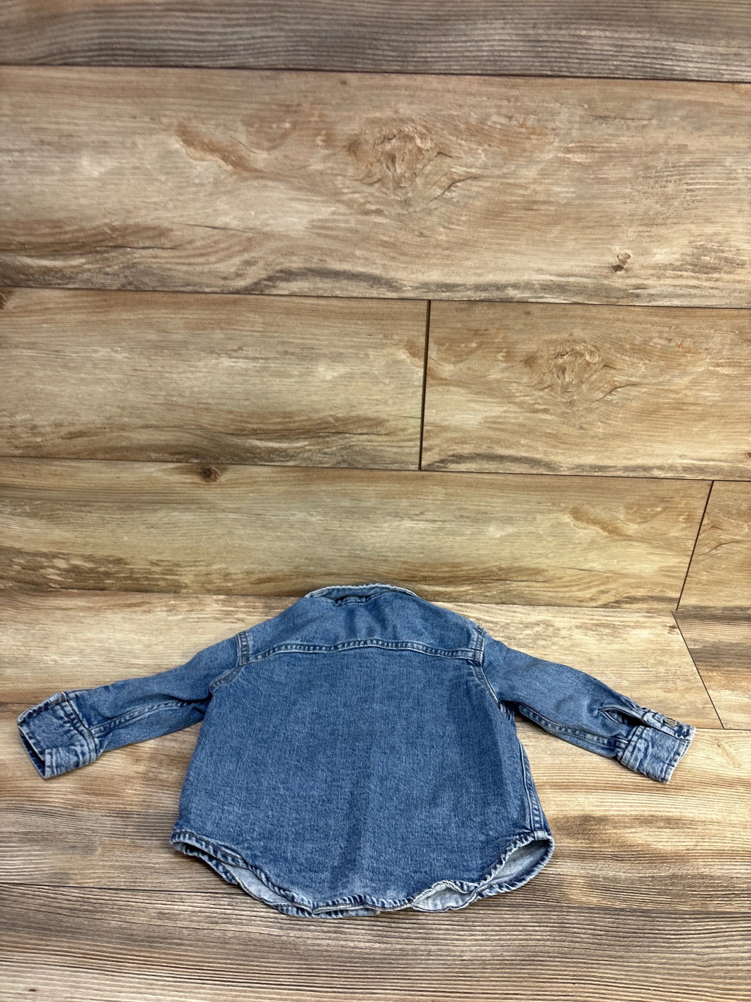 Baby Gap Denim Button Up Jacket Blue sz 18-24m