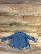 Baby Gap Denim Button Up Jacket Blue sz 18-24m