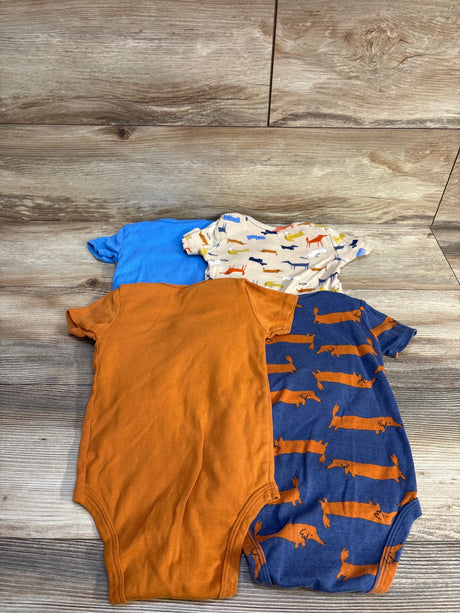 Carter's 4pk Dog Print Bodysuits sz 18m - Me n Mommy To Be