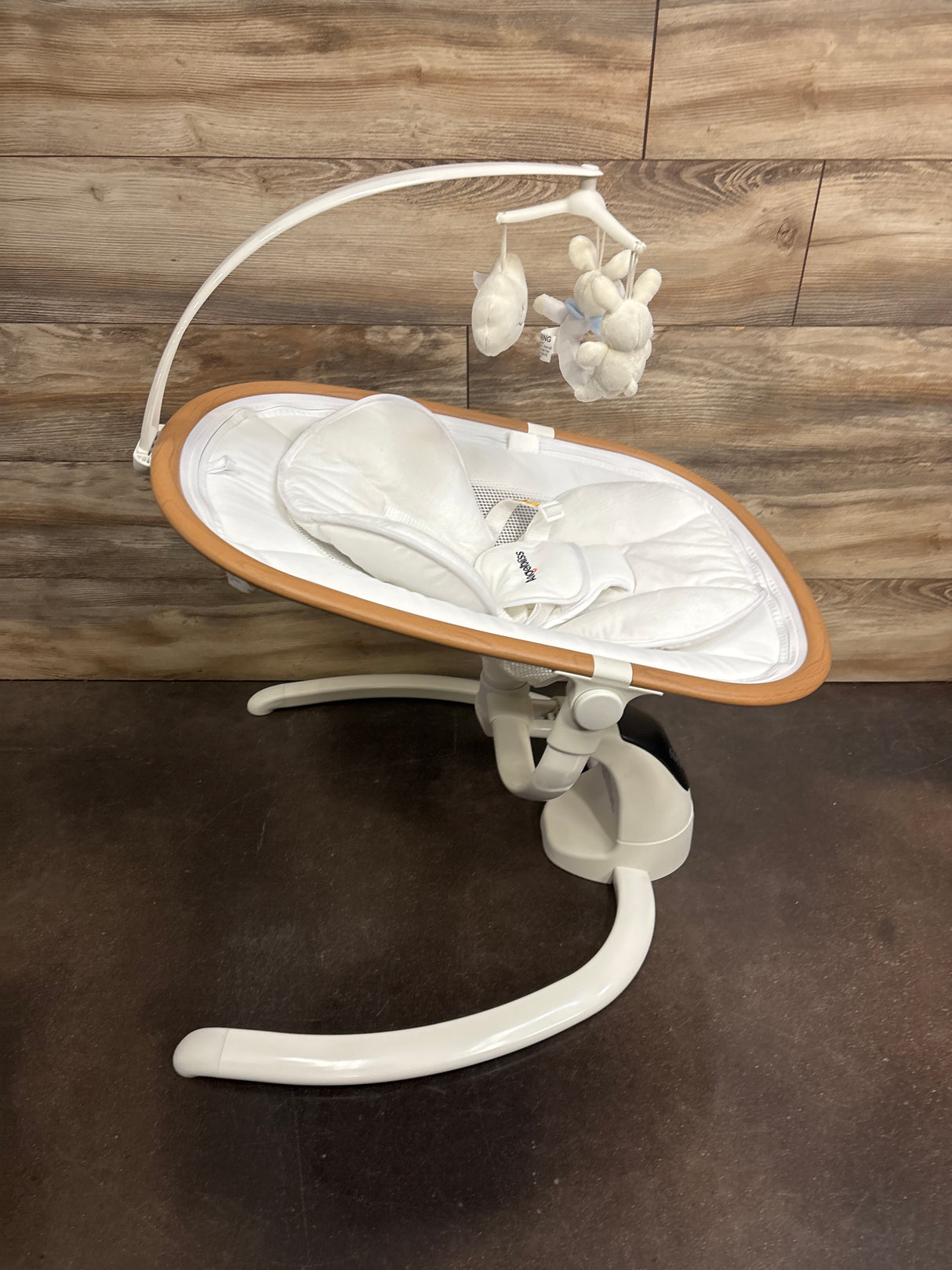 Angelbliss Electric Baby Swing with Cry Detection, White