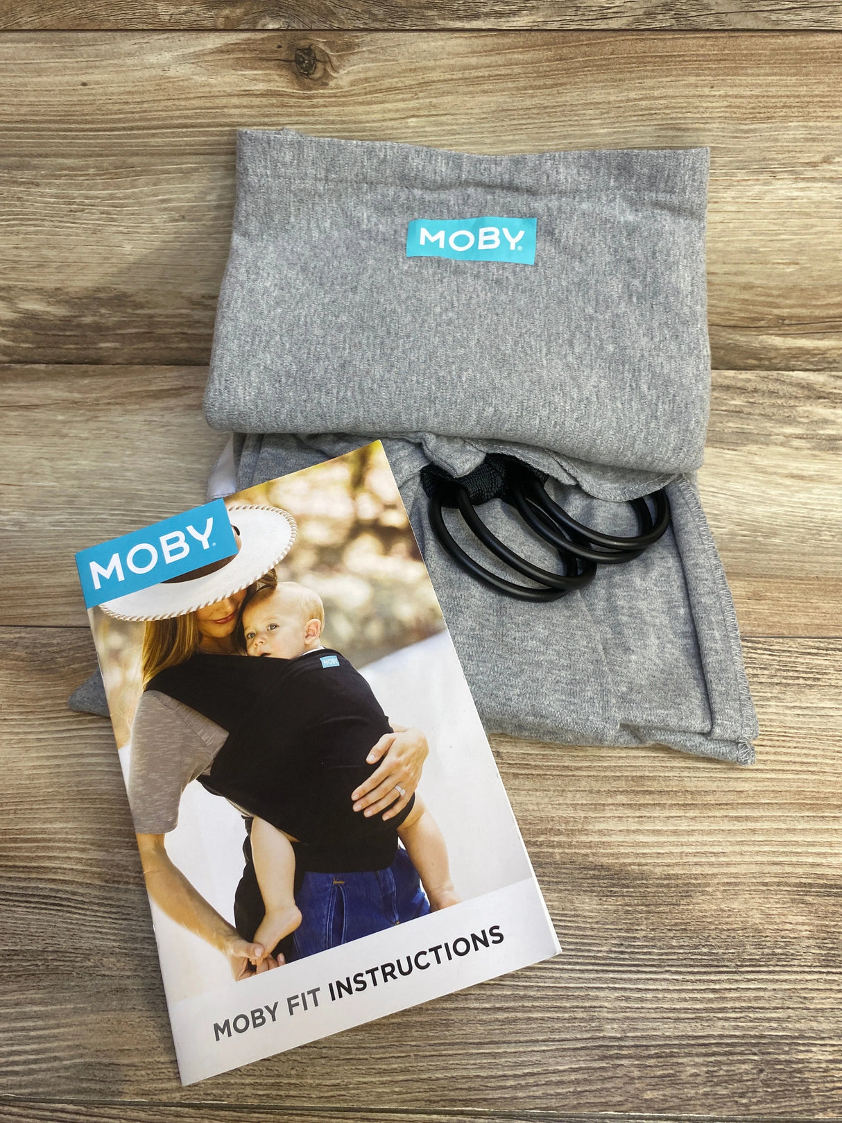 MOBY Fit Hybrid Carrier in Grey 8-33lbs.