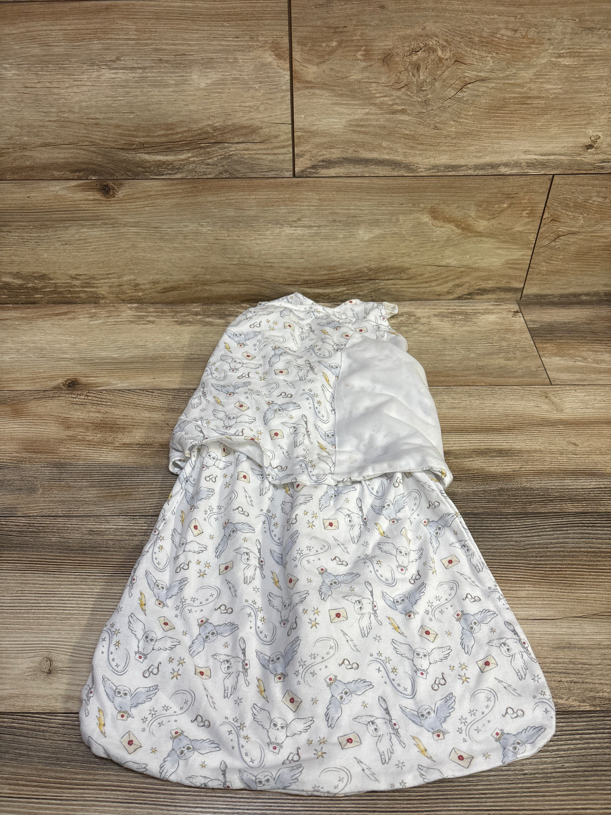 Halo x Harry Potter SleepSack Swaddle White sz 3-6m