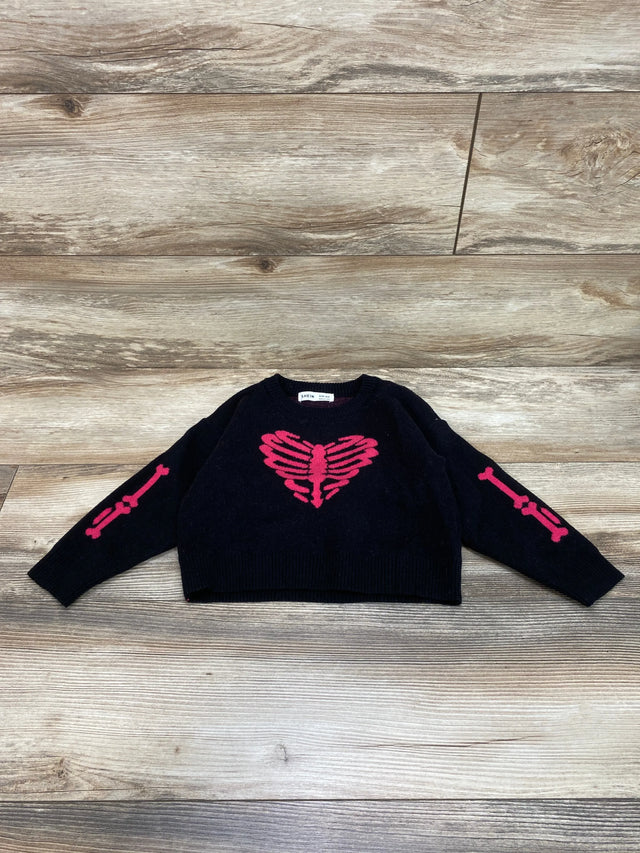 Shein Skeleton Sweater Black sz 4T - Me n Mommy To Be