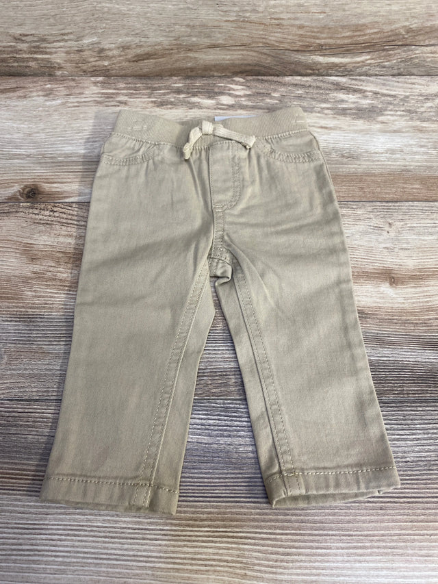 NEW Okie Dokie Straight Pants Khaki sz 6m - Me n Mommy To Be