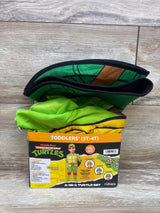 Rubies Teenage Mutant Ninja Turtles 4-in-1 Halloween Costume Green sz 3-4T*