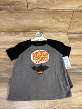 NEW Cat & Jack 2pc Boo Shirt & Shorts Set Black sz 4T