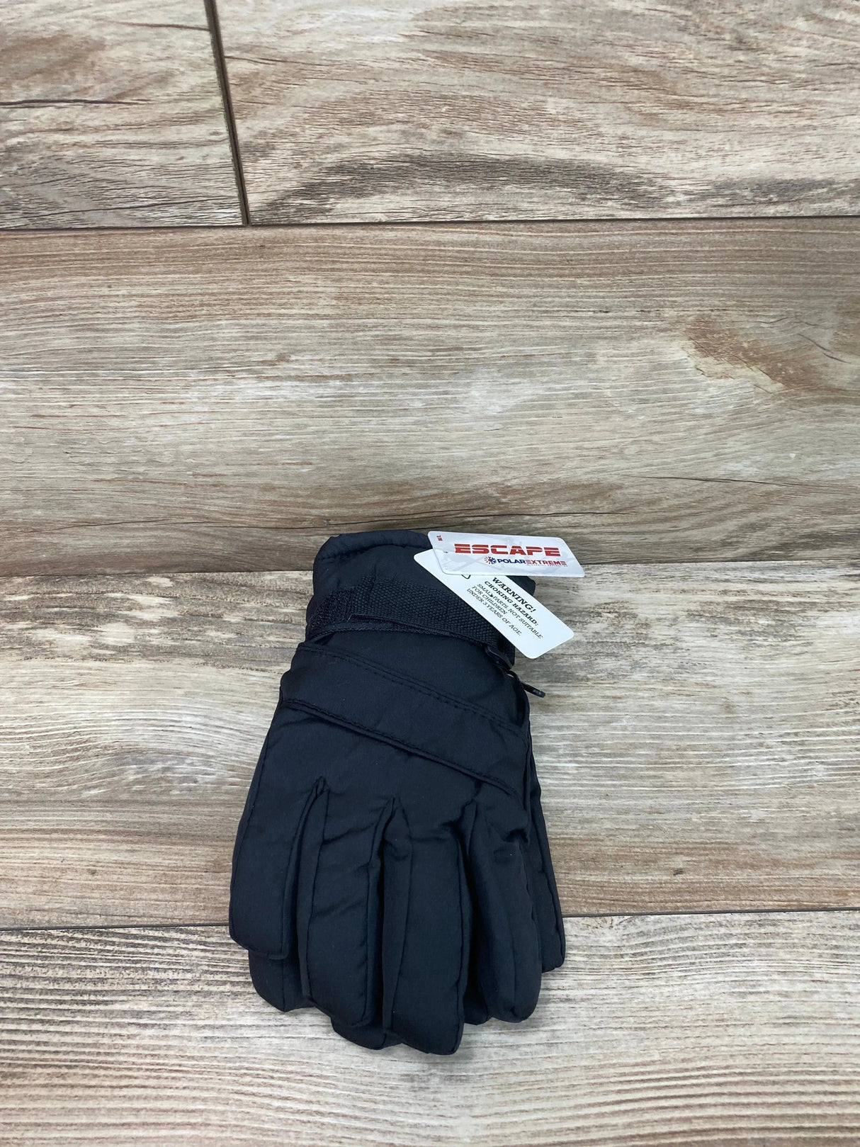 NEW Polar Extreme Insulated Black Youth Gloves