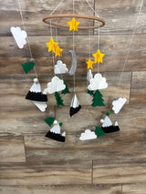 Forest Themed Crib Mobile Attachment