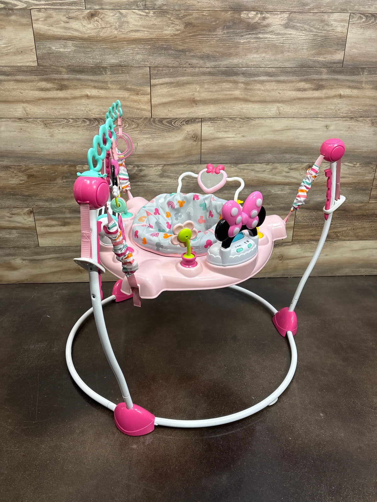 Bright Starts Disney Baby Minnie Mouse Forever Besties Activity Jumper