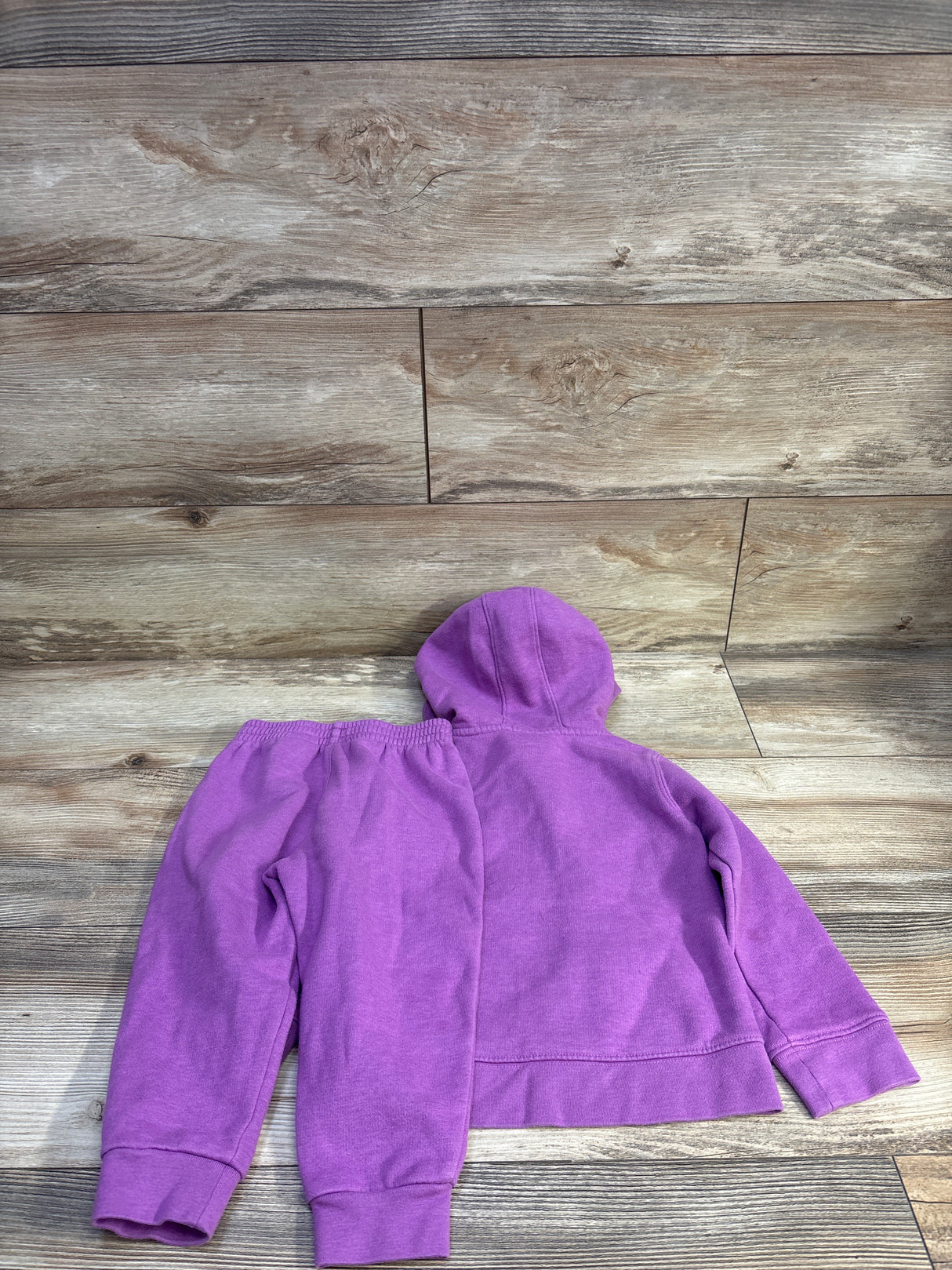Carhartt 2pc Half-Zip Hoodie & Joggers Set Purple sz 24m