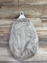 NEW Blankets & Beyond Plush Swaddle Wrap Tan sz 0-3m