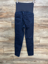 a:glow Maternity Full Panel Jeggings Blue sz Medium (8)