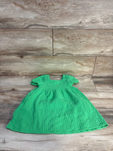 Cat & Jack Henley Dress Green sz 4T