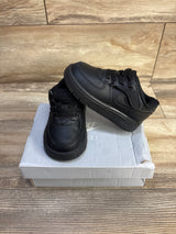 Nike Force 1 Low EasyOn TD 'Black' Sneakers sz 7c