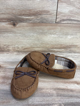 Cat & Jack Carter Moccasin Slippers Chestnut sz 12c