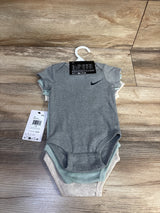 NEW Nike 3pk Bodysuits Beige sz 6m