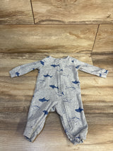 Just One You Footless Sleeper Grey sz 3m