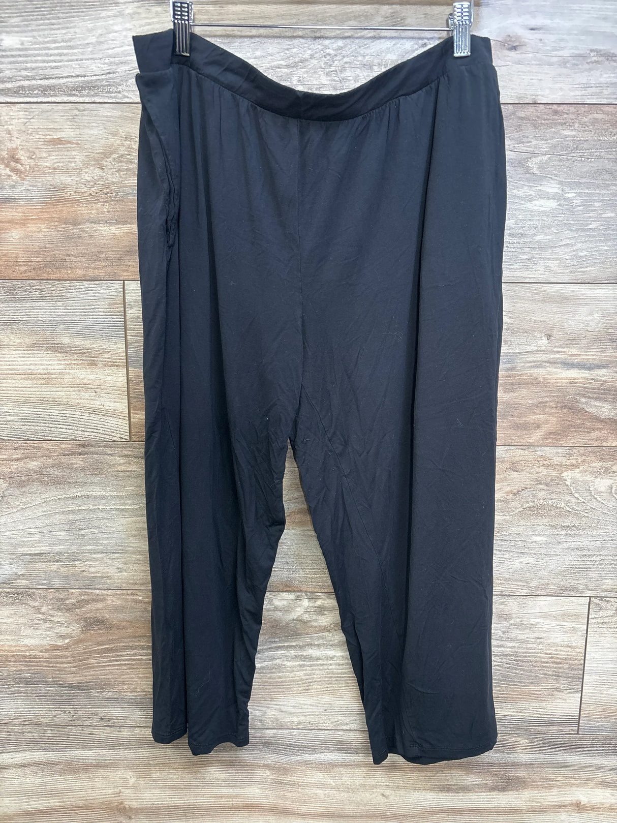 Kindred Bravely Wide Leg Maternity & Postpartum Lounge Pants Black sz XXL