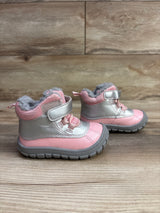 Wonder Nation Fur Lined Boots Pink sz 5c