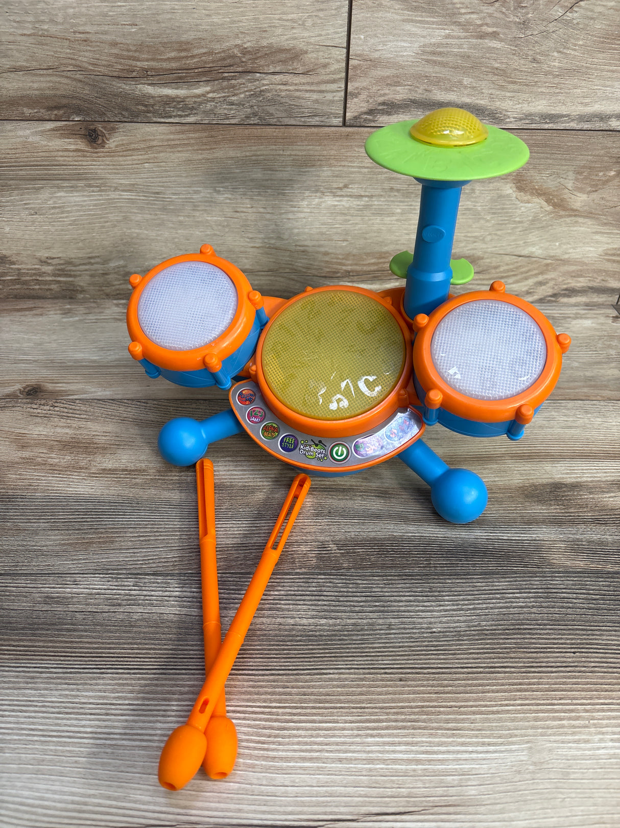 VTech KidiBeats Drum Set + 2 Sticks