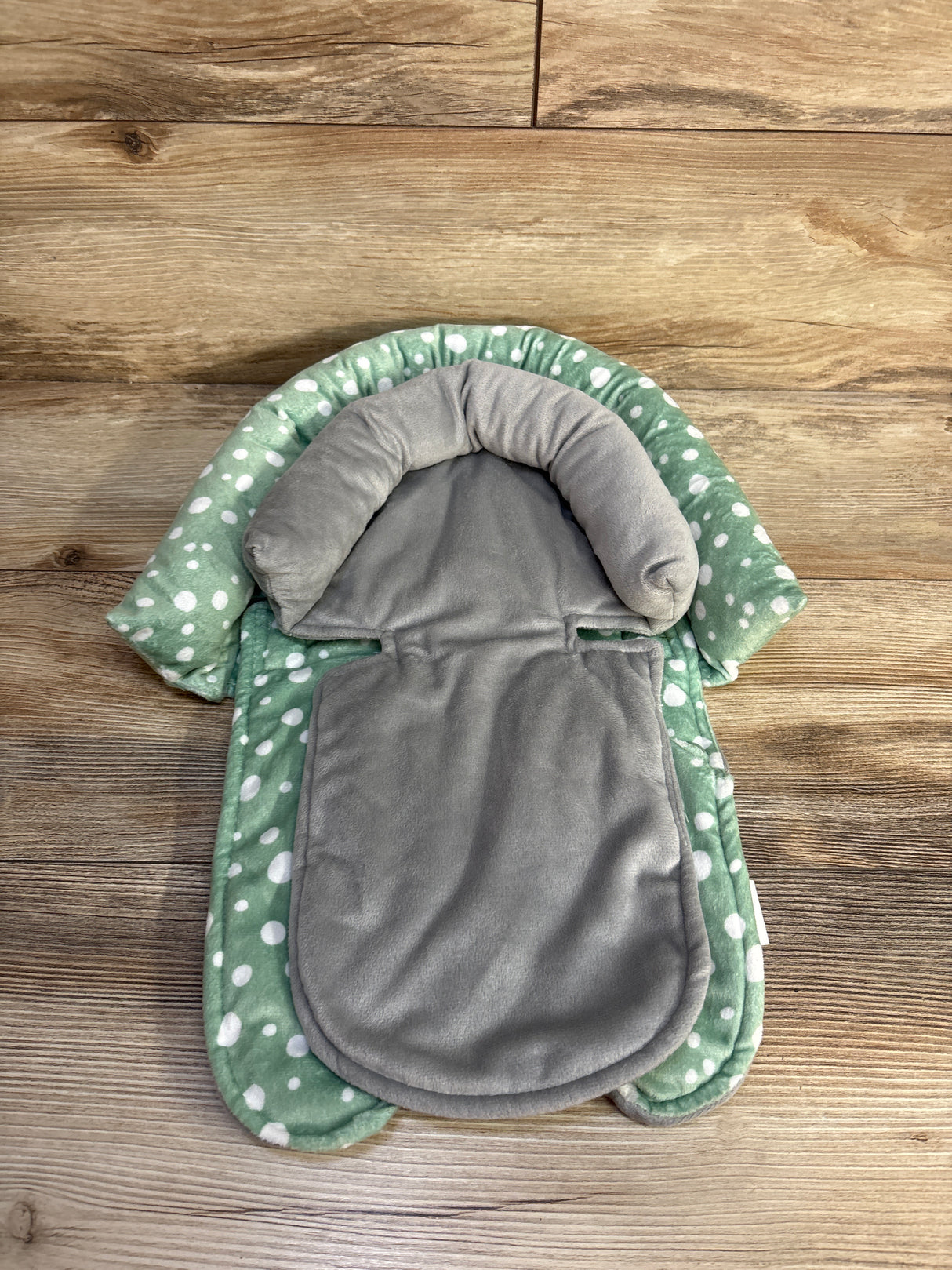 GFU 2-in-1 Car Seat Head & Body Support - Green Dot