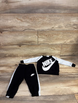 Nike 2pc Sweatshirt and Jogger Set Black sz 12m