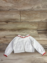 Amazon Essentials x Sofia Grainge Knit Cardigan Sweater White sz 3T