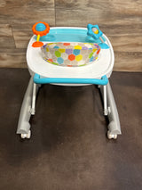 Smart Steps Dine N' Play 3-in-1 Feeding Walker with Toys - Hexagon Dots