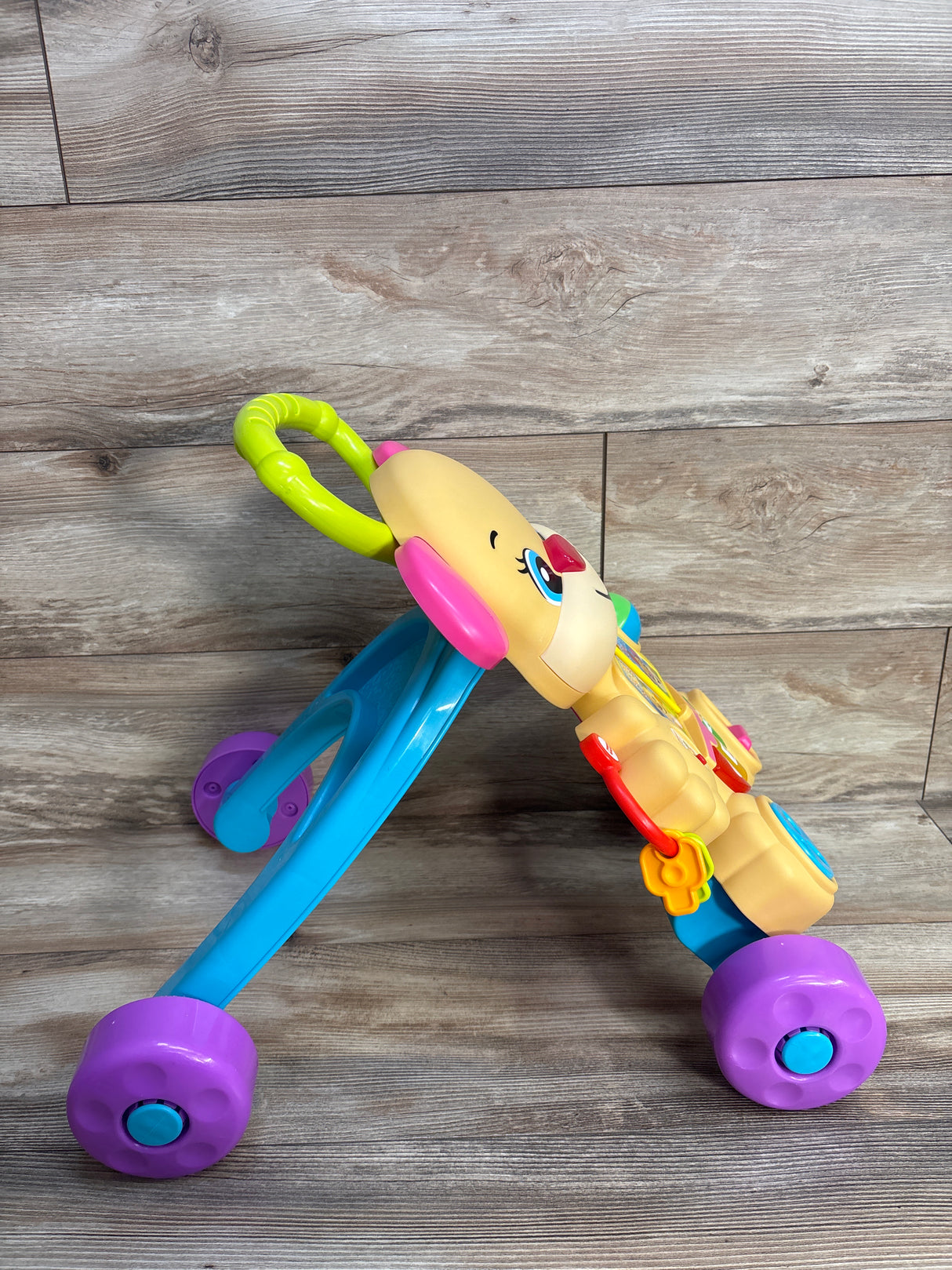 Fisher Price Laugh and Learn Smart Stages Learn With Puppy Walker Pink