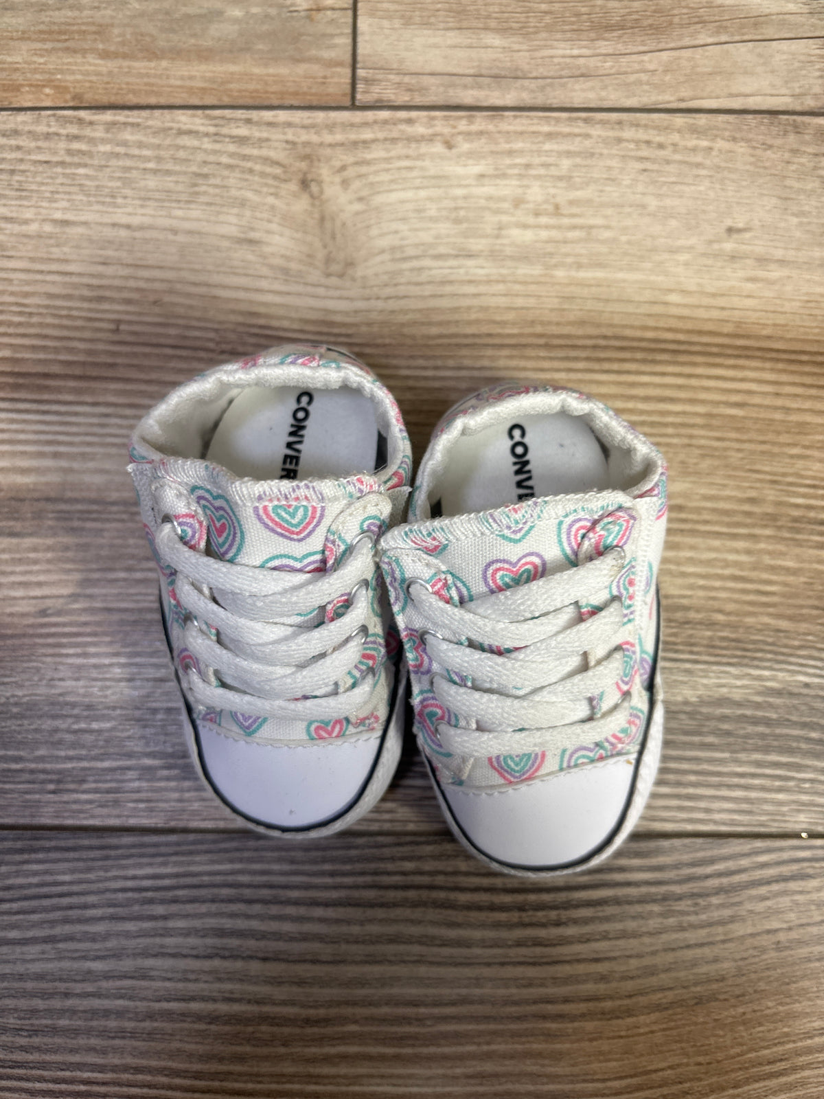 Converse All Star Cribster Easy-On Shoes White sz 2c