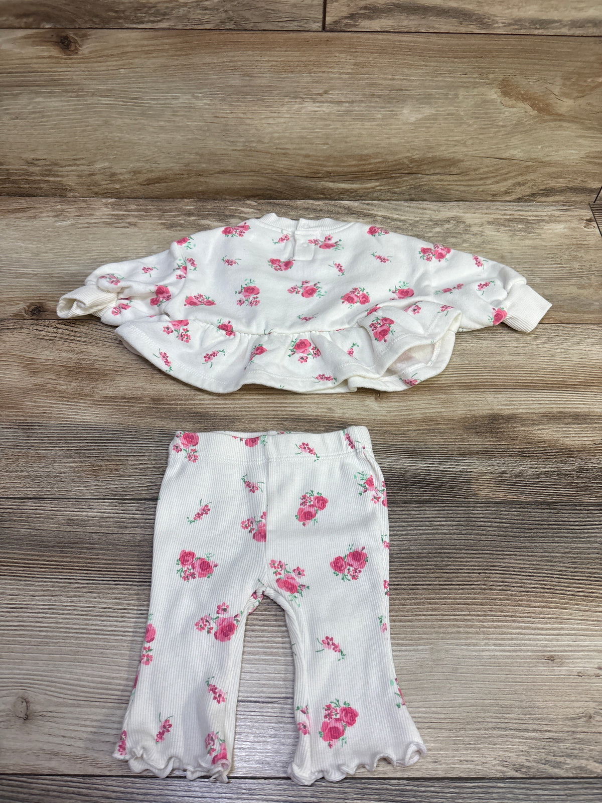 Grayson Mini 2pc Amour Sweatshirt & Joggers Set Ivory sz Newborn