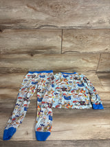 Showstoppers Silly Babies Rugrats 2pc Sleep Set Blue sz 3T