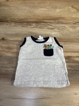 Mick Mack Pocket Tank Top Grey sz 12m
