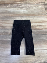 Okie Dokie Sparkly Leggings Black sz Newborn