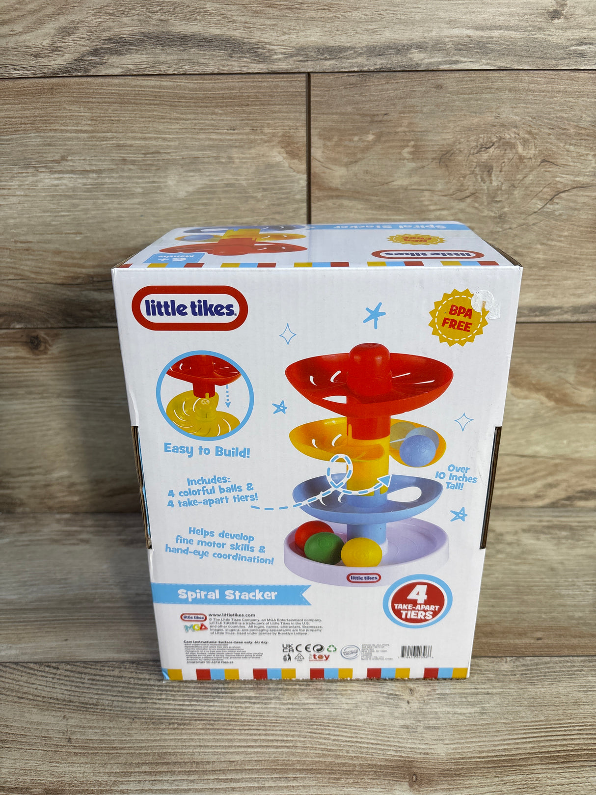 NEW Little Tikes Spiral Stacker Ball Drop Tower