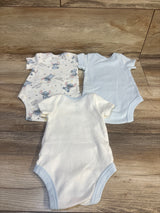 Disney Baby 3pk Lilo & Stitch Bodysuits Blue sz Newborn