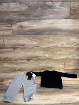 NEW The Rolling Stones 2pc Sweatshirt & Joggers Set Black sz 18m