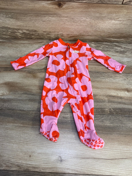 Nike Floral Sleeper Red sz 3m - Me n Mommy To Be