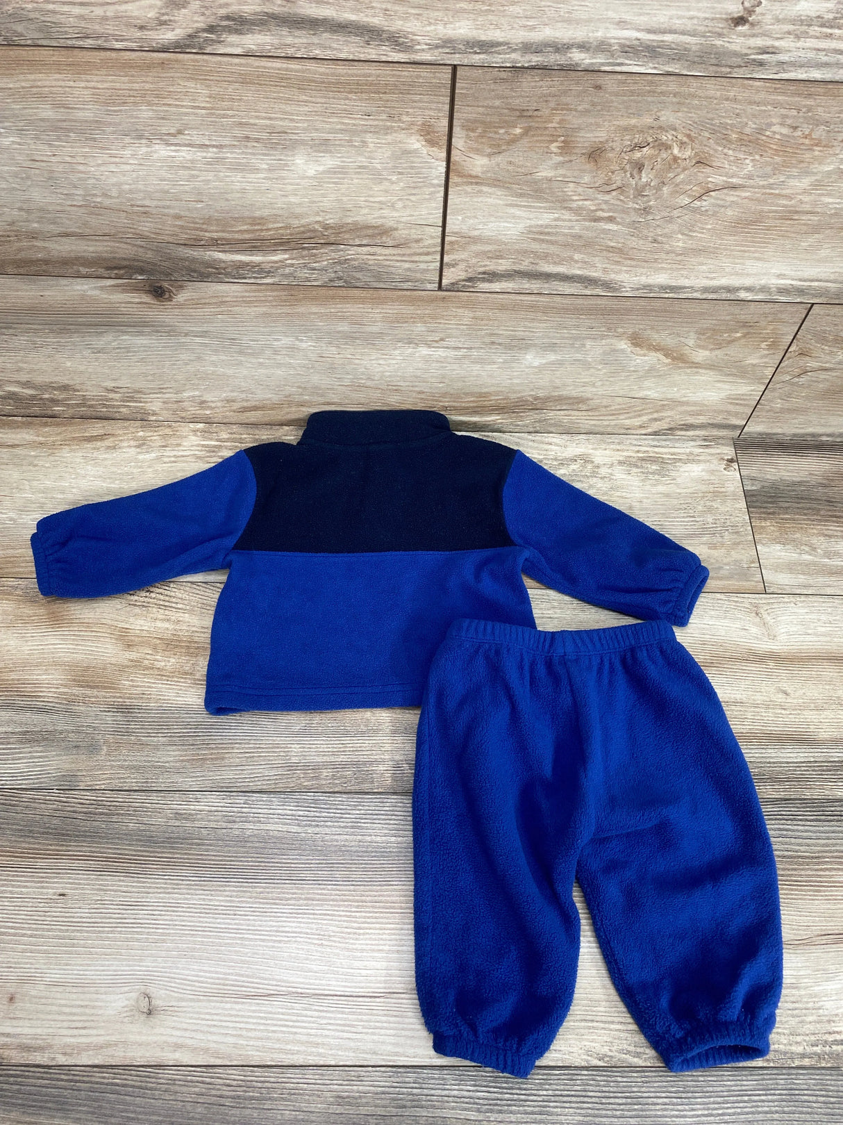 Old Navy 2pc Fleece Pullover & Joggers Blue sz 6-12m