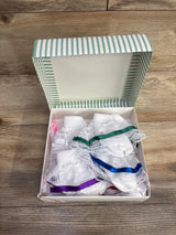 NEW Tongxinhua Lace Ruffle Socks 8pk sz 0-12m