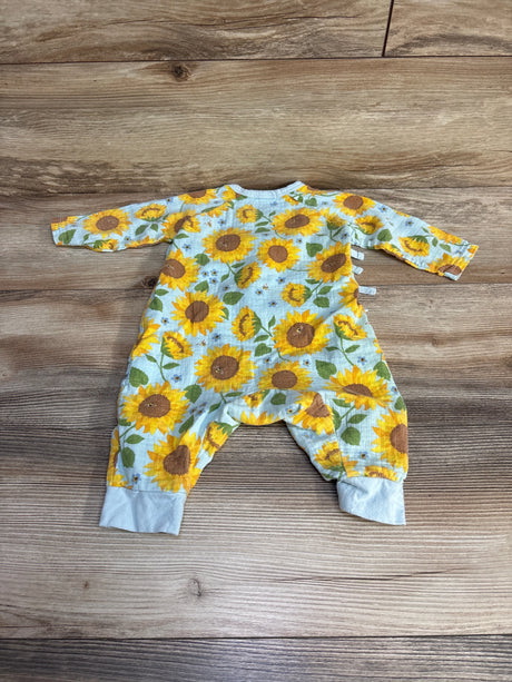 Angel Dear Sunflower Coverall Blue sz 6m - Me n Mommy To Be