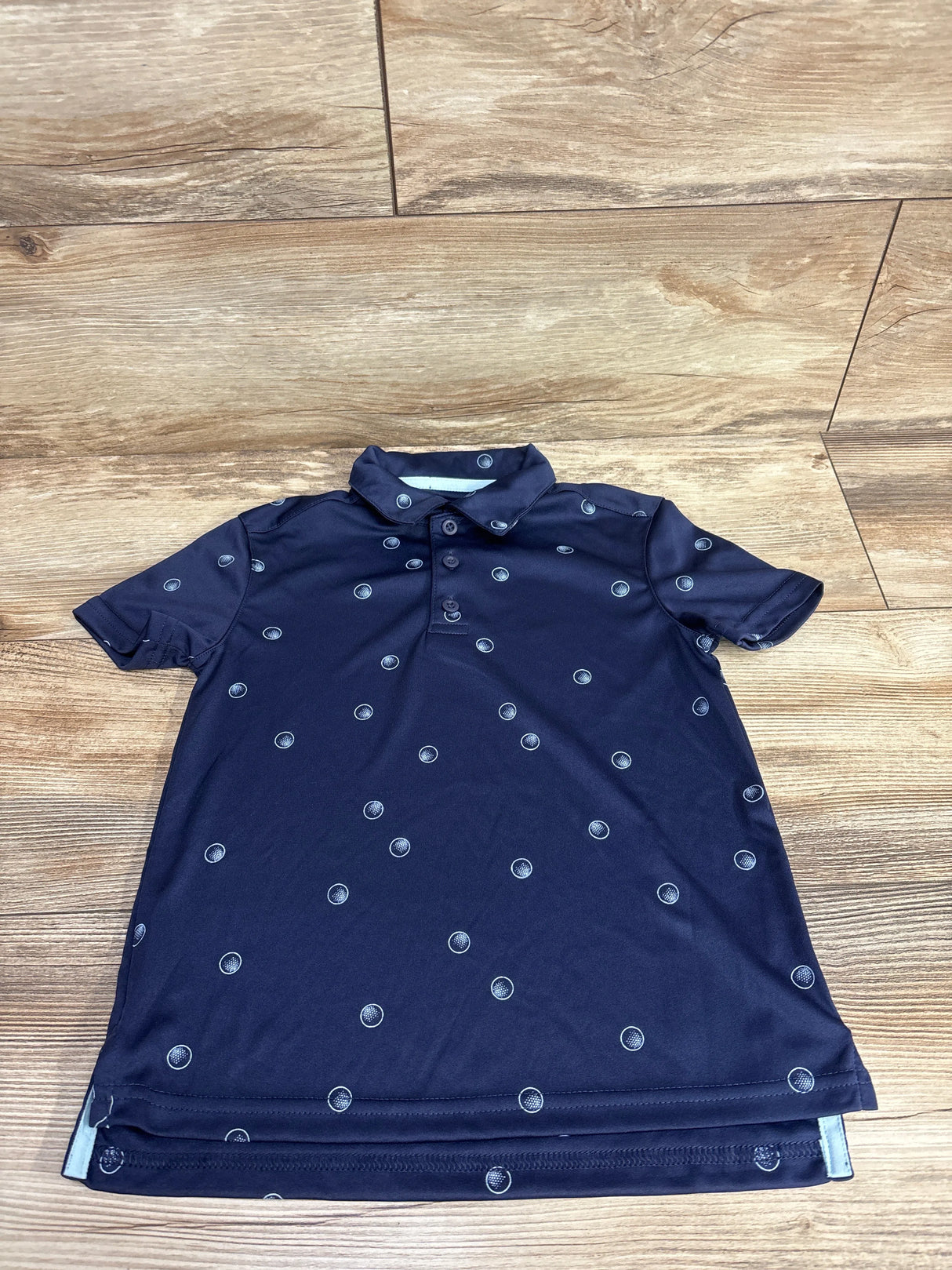 All In Motion Actice Polo Shirt Navy sz 4-5T