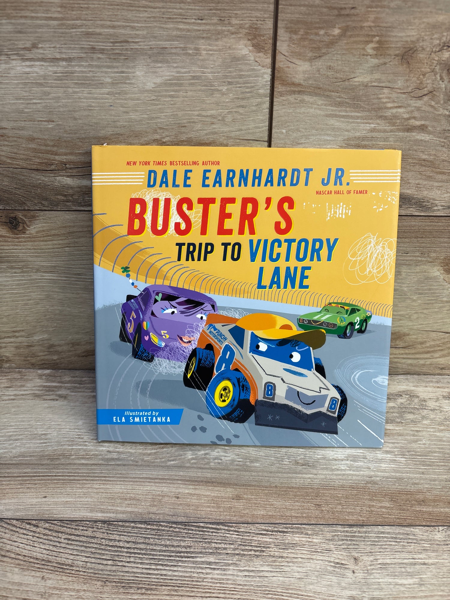 Buster's Trip to Victory Lane Hardcover Book