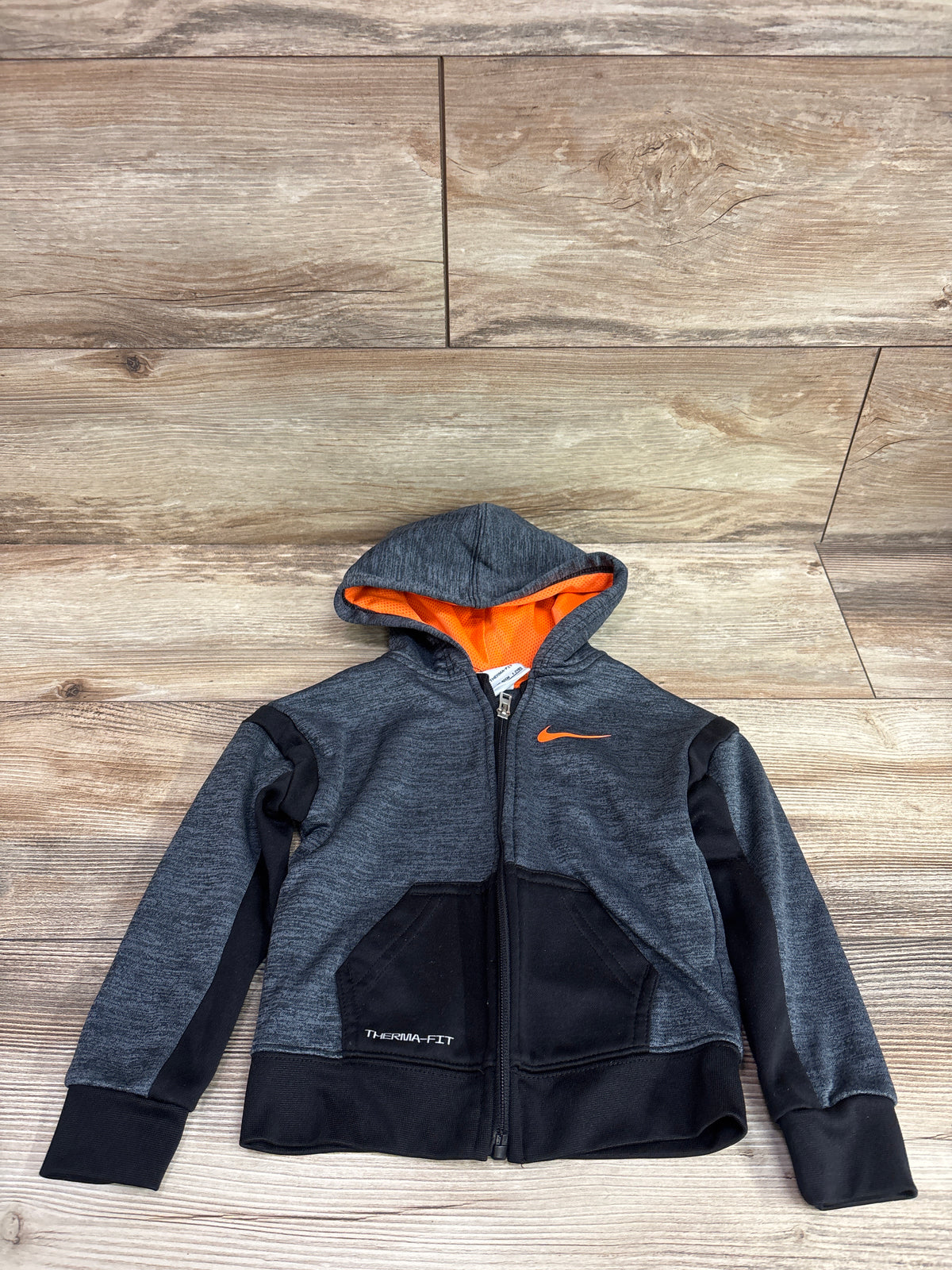 Nike Full Zip Therma-Fit Track Jacket Grey sz 2T