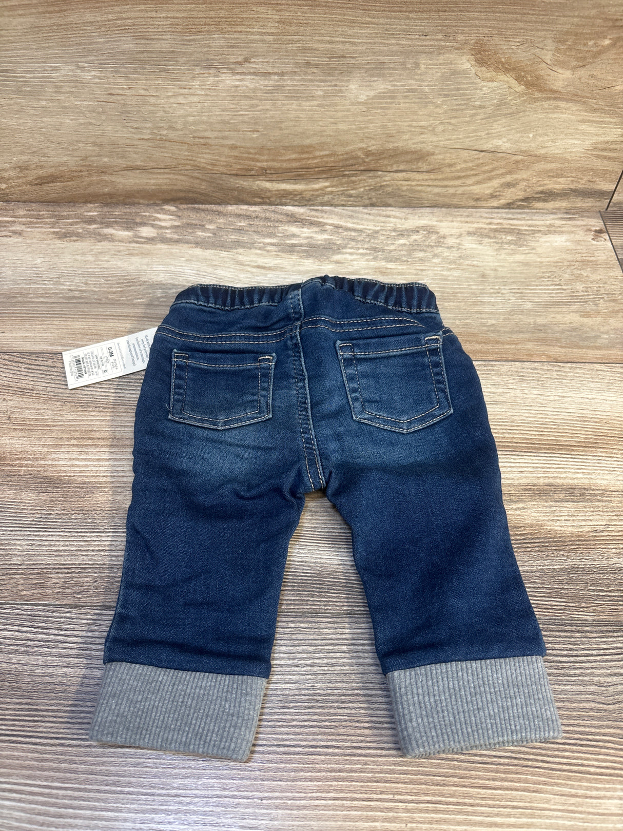 NEW Cat & Jack Drawstring Jogger Jeans Blue sz 0-3m