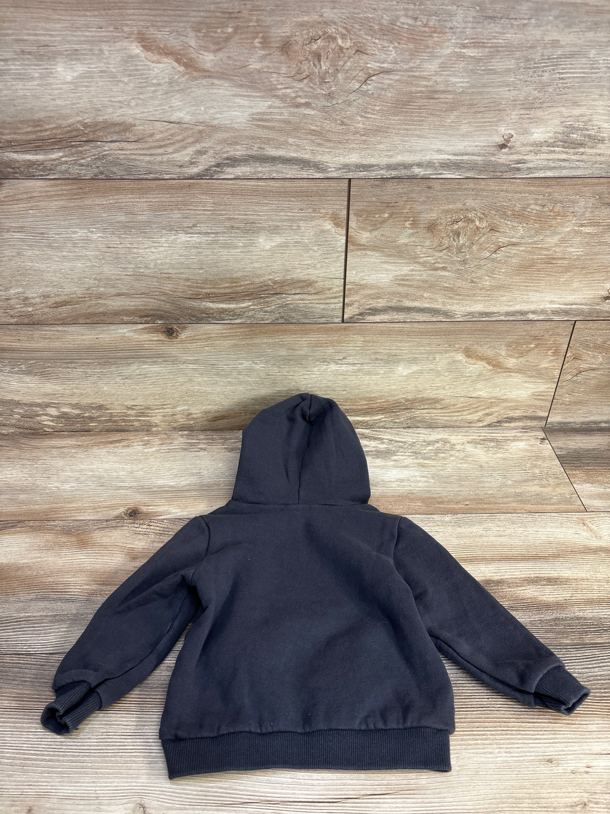 Carter's Reindeer Print Pull Over Hoodie Grey sz 24m
